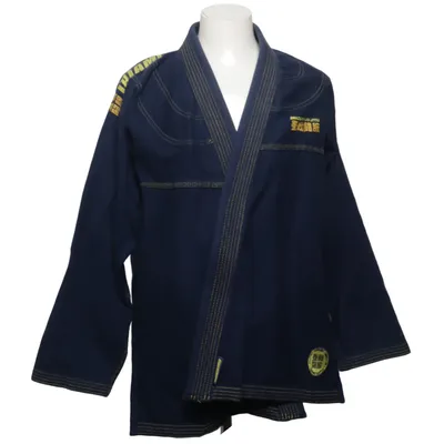Kampsportsdragt (Blå, Gul) fra Tatami Bomuld