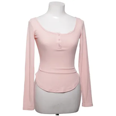 Henley shirt (Pink) from Dazy Elastane, Polyester