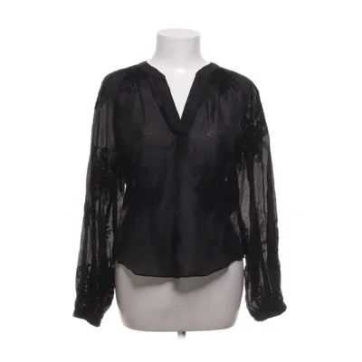 Blus (Svart) från H&M Lyocell, Polyester, Viskos