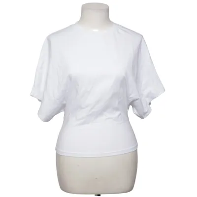T-shirt (Wit) van Nelly Katoen, Elastaan