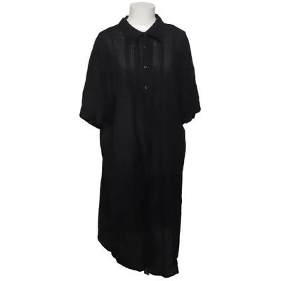 Shirt dress (Black) from XLNT Woman Cotton