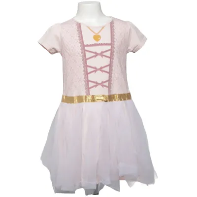 Dress (Pink, White, Gold) from Softer Days