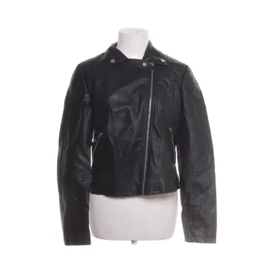 Bikerjacka (Svart) från Rut & Circle Polyuretan, Viskos