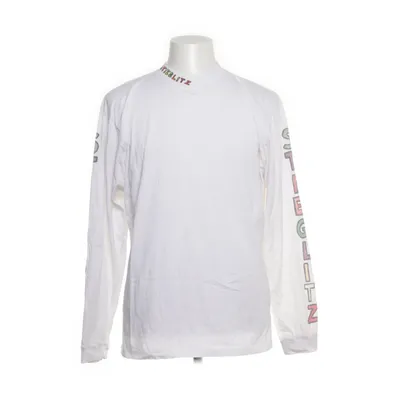 Långärmad t-shirt (Vit, Flerfärgad) från Stieglitz Ekologisk bomull
