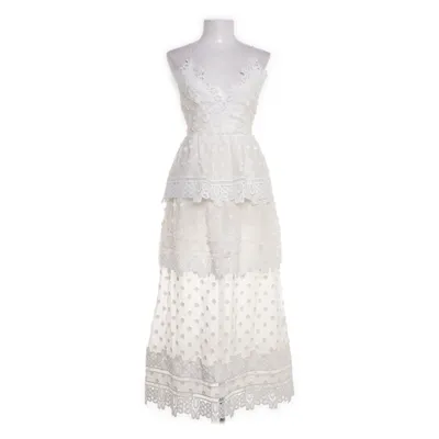 Dress (White) from Self-Portrait
