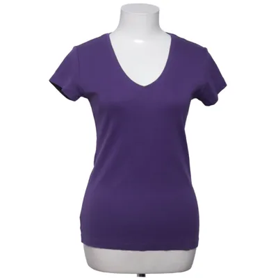 T-shirt (Purple) from L.O.G.G by H&M Elastane, Organic cotton
