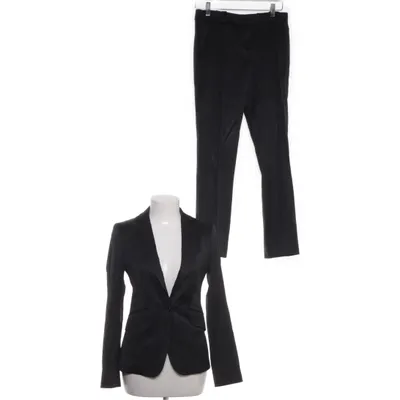 Costume (Noir, Violet) de Massimo Dutti Élasthane, Polyester, Viscose