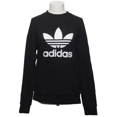 Sweatshirt (Black) from Adidas Originals Cotton, Elastane