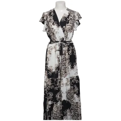 Maxi jurk (Zwart, Wit, Beige) van JS Millenium