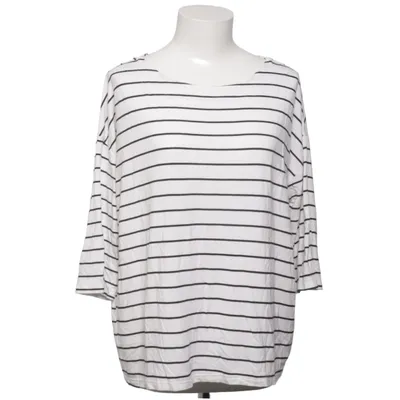 T-shirt à manches longues (Blanc, Noir) de Broadway NYC Fashion Élasthane, Viscose