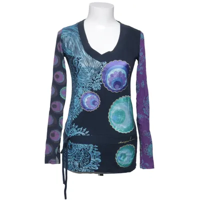 Lange mouwen shirt (Zwart, Meerkleurig) van Desigual Katoen, Viscose