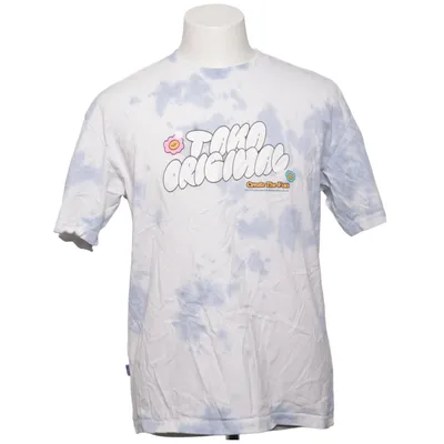 T-shirt (Blå, Hvid) fra Taka Original Bomuld, Elastan