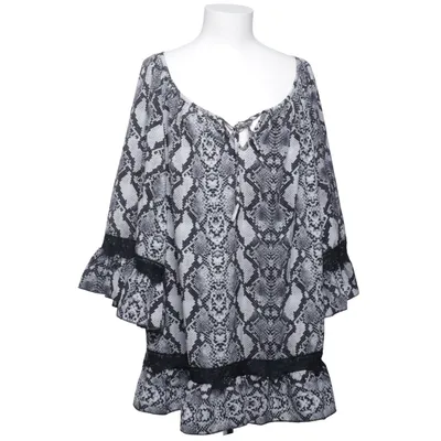 Tunic (Gray, Black, White) Elastane, Polyester