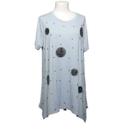 Tunique (Bleu) de Amo&Roma Élasthane, Viscose