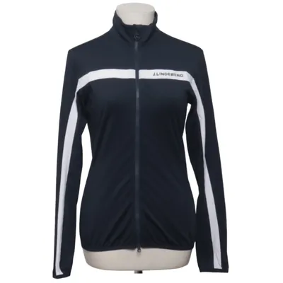 Træningsjakke (Blå, Hvid) fra J.Lindeberg Elastan, Polyester