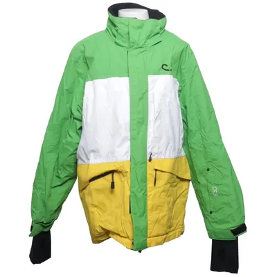 Ski jacket (Green, White, Yellow) from Stuf Polyamide, Polyester