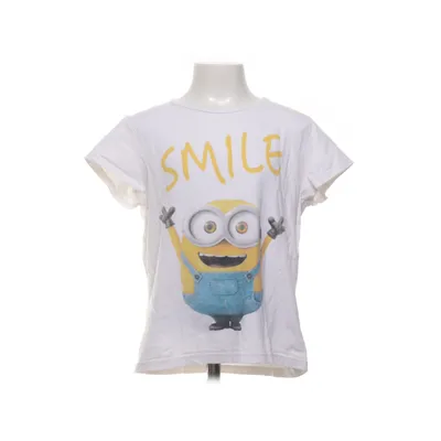 T-shirt (Vit, Flerfärgad) från Minions Bomull, Elastan