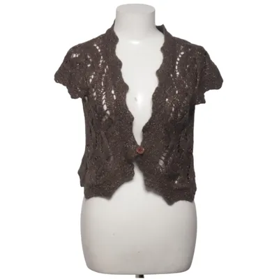 Gilet (Bruin) van Att. Acryl, Mohair, Polyamide