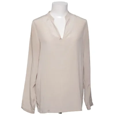 Blouse (Beige) de Marville Élasthane, Soie