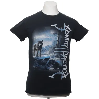 T-shirt (Svart) från Gildan Bomull