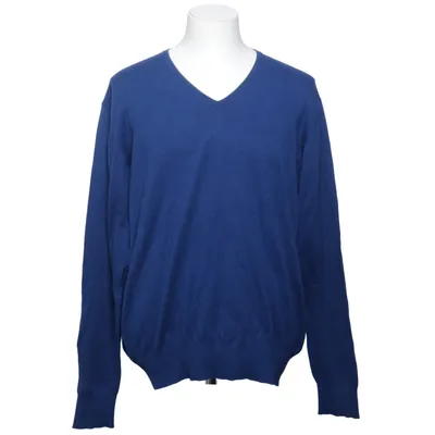 Pullover (Blå) från Quality Garment 1949 Handcrafted Goods Ekologisk bomull, Polyamid