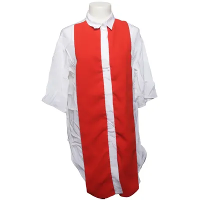 Kortärmad skjorta (Vit, Röd) från Altewaisaome Kupro, Polyester, Viskos