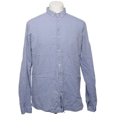 Buttondown-skjorta (Blå) från Knowledge Cotton Apparel Ekologisk bomull