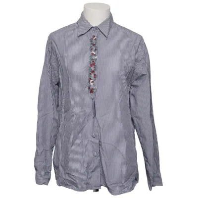Shirt (Blauw, Wit) van Kellermann Katoen