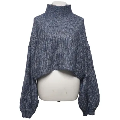 Sweater (Blue, Multicolored) from Gina Tricot Acrylic, Cotton, Polyester, Wool