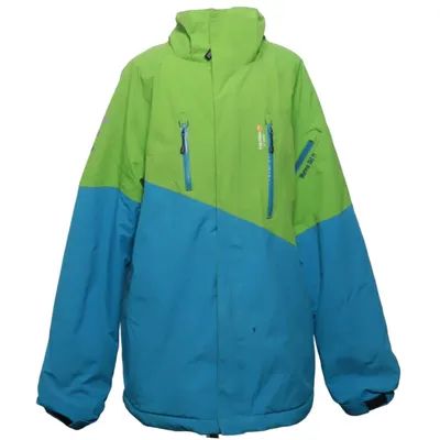 Skijacke (Blau, Grün) von Isbjörn Polyamid, Polyester