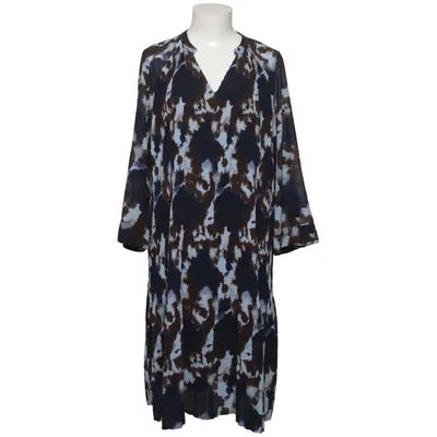 Kleid (Blau, Braun, Mehrfarbig) von I Say Elasthan, Recyceltes Polyester, Viskose