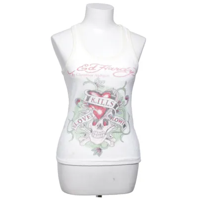 Tanktop  (Hvid) fra Ed Hardy by Christian Audigier