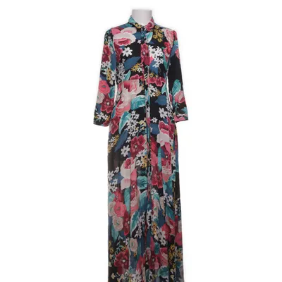 Skjortklänning (Svart, Flerfärgad) från Kling