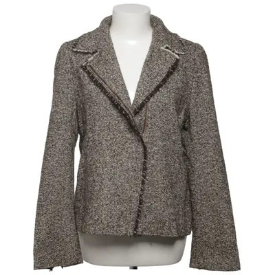 Blazer (Bruin, Zwart) van Akris Elastaan, Polyamide, Zijde, Wol