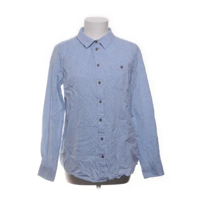 Shirt (Blue, White) from Hampton Republic Cotton