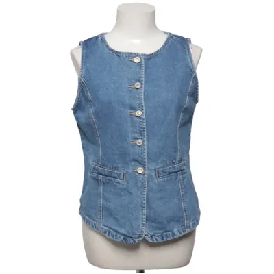 Gilet en jean (Bleu) de ONLY Blue Denim Coton