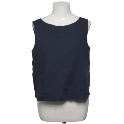 Topp (Linen Blend Sleeveless Blouse) från Uniqlo Bomull, Linne, Viskos