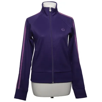 Trainingsjacke (Lila) von Fred Perry Baumwolle, Polyester