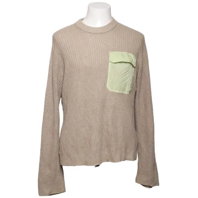 Tröja (Beige, Grön) från Acne Studios Bomull, Linne, Nylon