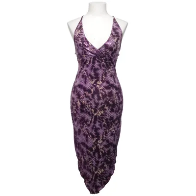Robe de cocktail (Violet, Beige) de Pacha Élasthane, Polyester