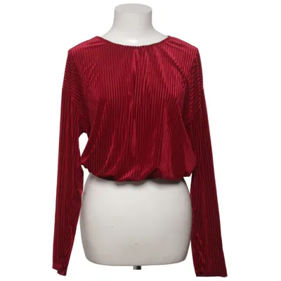 Top (Red) from Zara Collection Elastane, Polyester