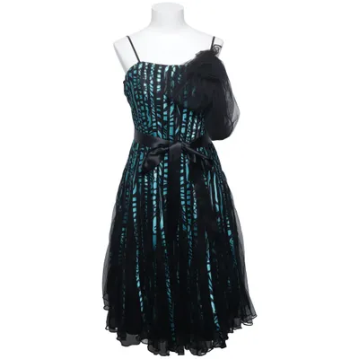 Cocktail dress (Black, Turquoise) from Aspeed