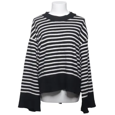 Sweater (Black, White) from Gina Tricot Polyamide, Polyester, Viscose