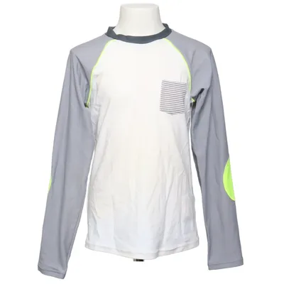 Sporttop (Wit, Grijs, Geel) van Sunuva Elastaan, Polyamide