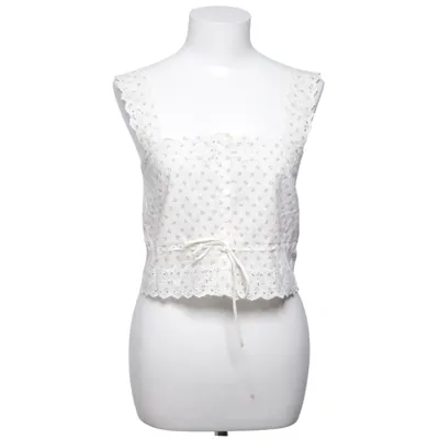 Tanktop  (Hvid, Flerfarvet) fra Sézane Bomuld, Polyester