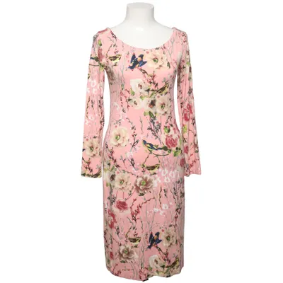 Jurk (Roze, Meerkleurig) van Vera Velour Elastaan, Viscose