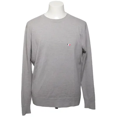 Trui (Grijs) van Maison Kitsuné Wol