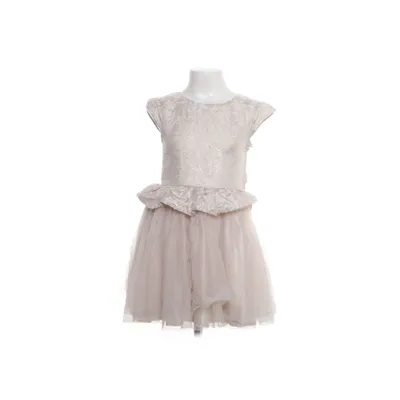 Jurk (Beige) van George Katoen, Metallvezel, Nylon, Polyester