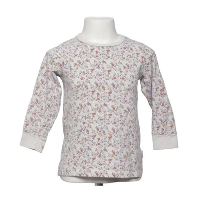Lange mouwen shirt (Wit, Meerkleurig) van Celavi Katoen, Elastaan