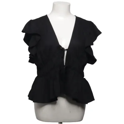 Haut (Shoulder Flounce Top) de NA-KD Polyamide, Viscose